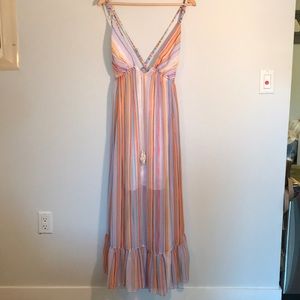 Free people maxi dress size Medium